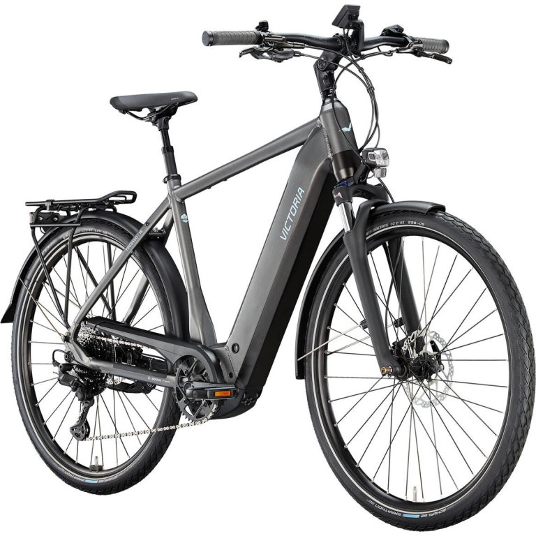 Vcitoria Elektro-Trekkingrad "TRESALO 16" E-Bike High, 750Wh, 28 Zoll, bat black matt