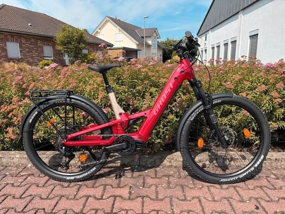 GHOST E-ASX UNIVERSAL LOW EQ E-Bike Fully Smart 800Wh 120Nm