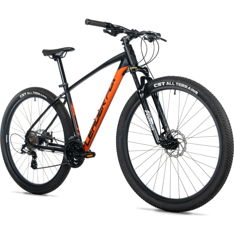 Leader Fox "Jasper" MTB Hardtail, 29 Zoll, orange-black