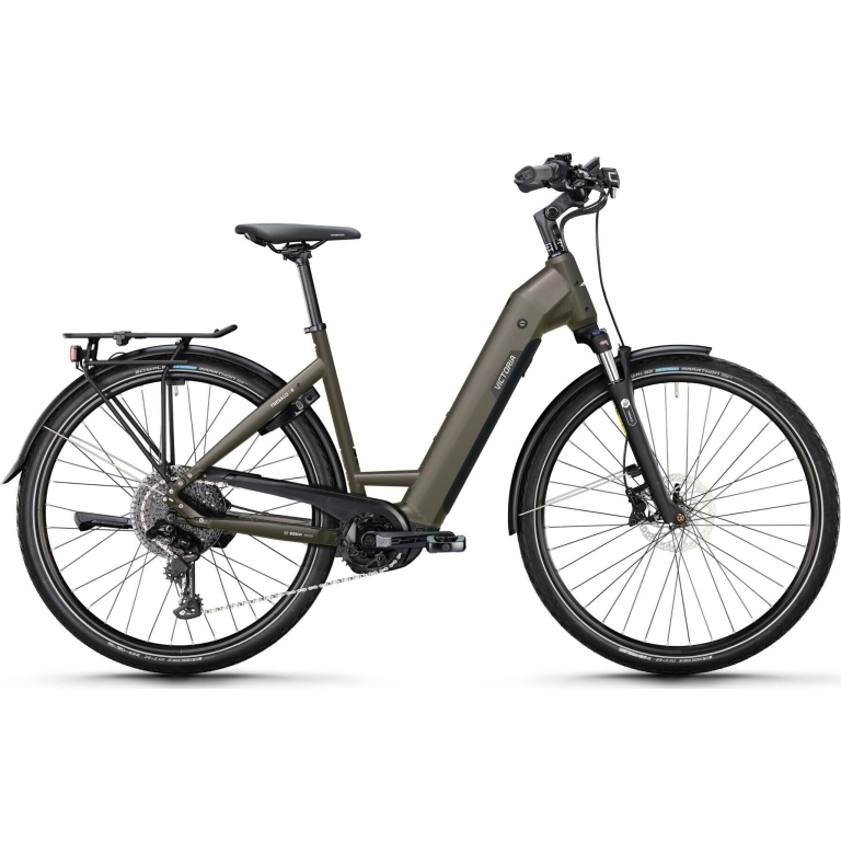 Victoria Elektro-Trekkingrad "Tresalo 8", 800Wh, 28 Zoll, slate-grey-matt