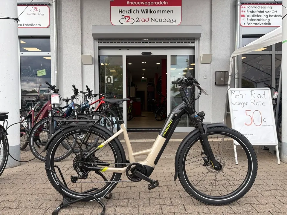 Haibike TREKKING 4 Low E-Bike Bosch Smart 600Wh 90Nm Statt 3499€