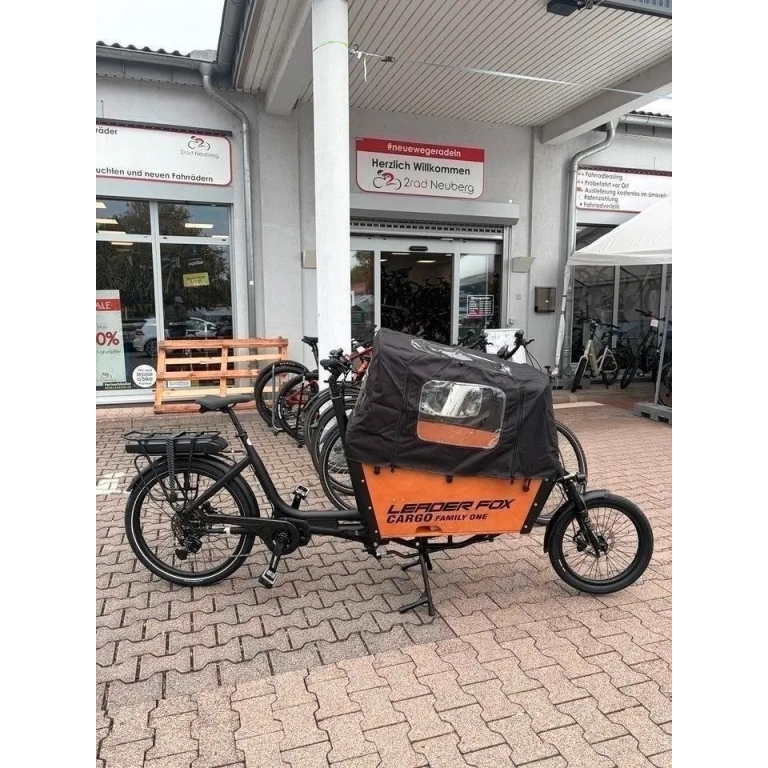 Leader Fox CARGO-E Family ONE Lastenrad 720Wh 80Nm Statt 3999€